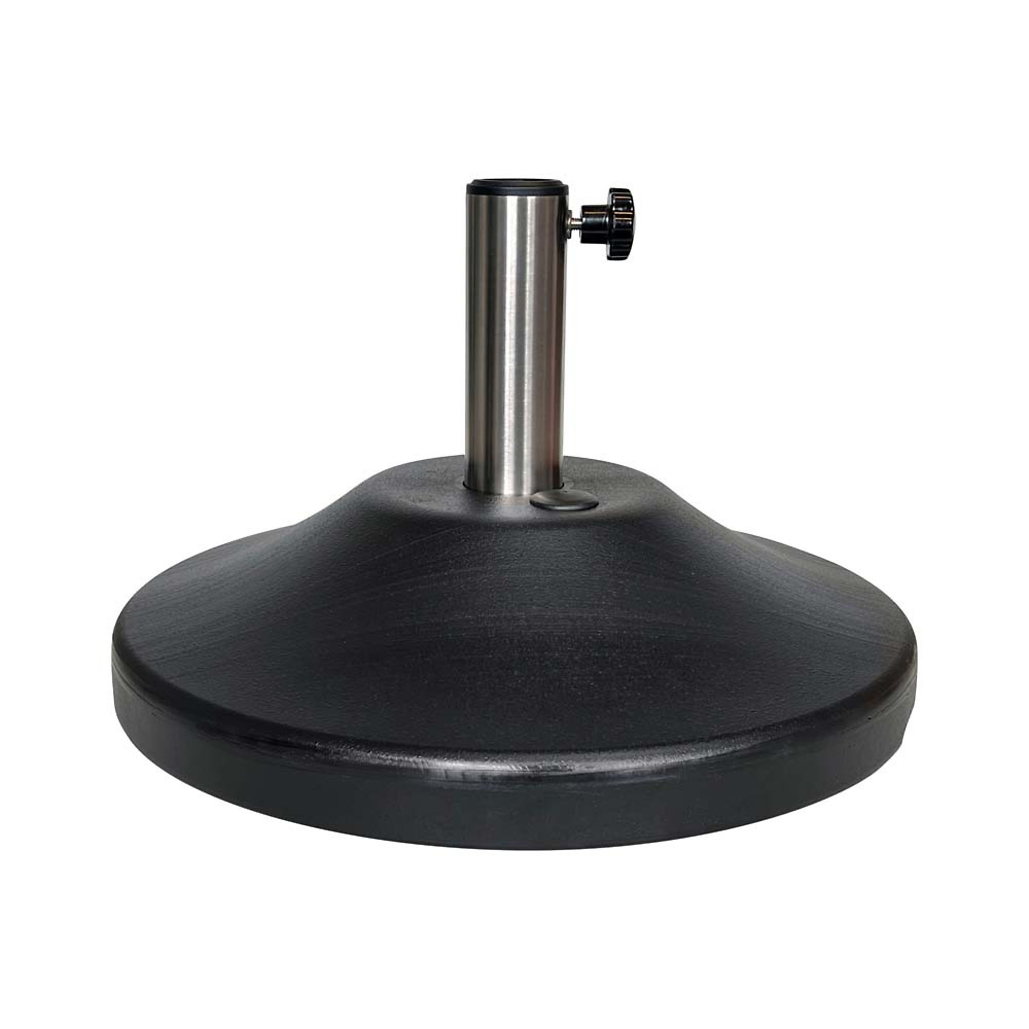 US Weight, Premium 50 lb Capacity Fillable Umbrella Base for Patio Table (Black), Included (qty.) 1, Model# FUB50BE